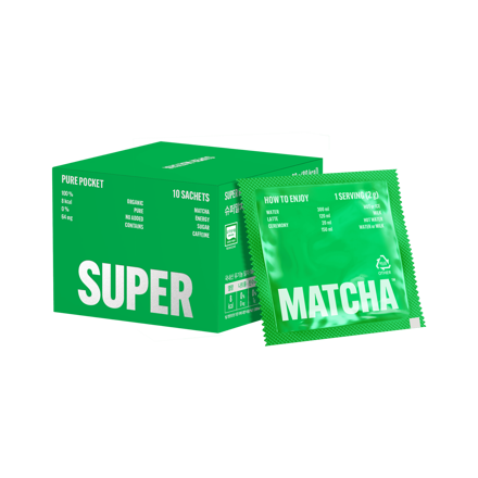 Super Matcha Pure Pocket 10 pcs 20g （抹茶粉小包装）