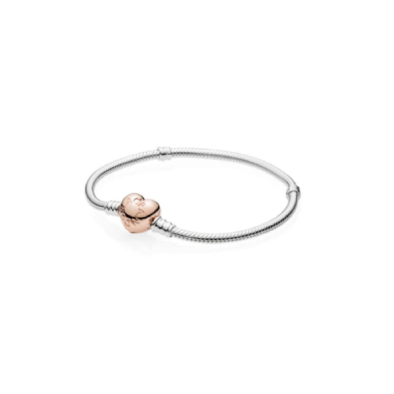 신세계인터넷면세점-판도라-bracelet-판도라 로즈 모멘츠 하트 & 스네이크체인 브레이슬릿