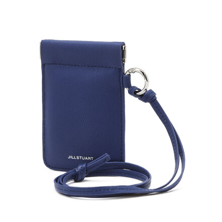 [Pouch] Blue Leather Card Holder & AirPods Pouch