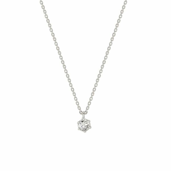 신세계인터넷면세점-폴바이스-necklace-큐빅 펜던드 목걸이 - 실버