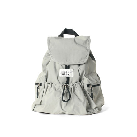 mini ver. Flap backpack_GRAY