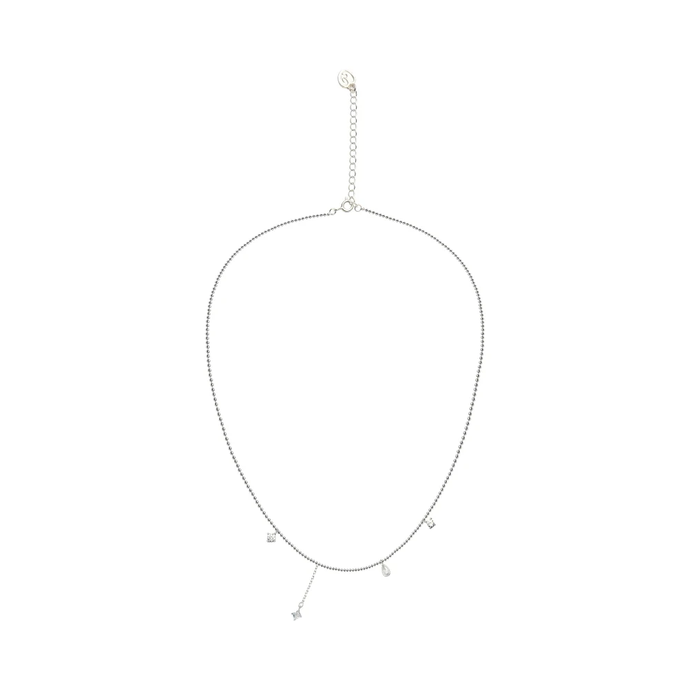 신세계인터넷면세점-오브이티유-necklace-Petite Point Cubic Necklace (Silver)