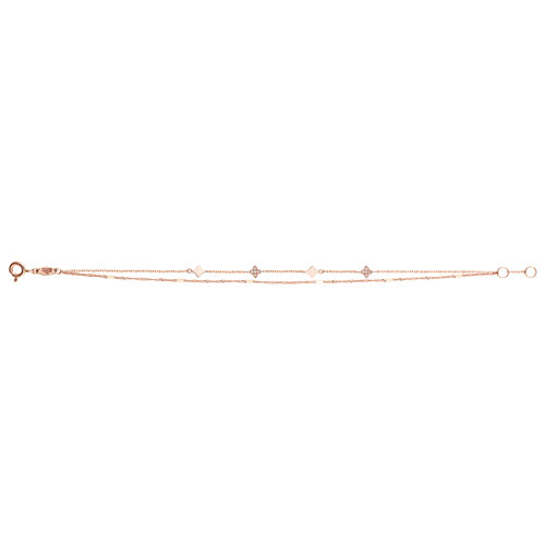 SA24C62P 14K Bracelet