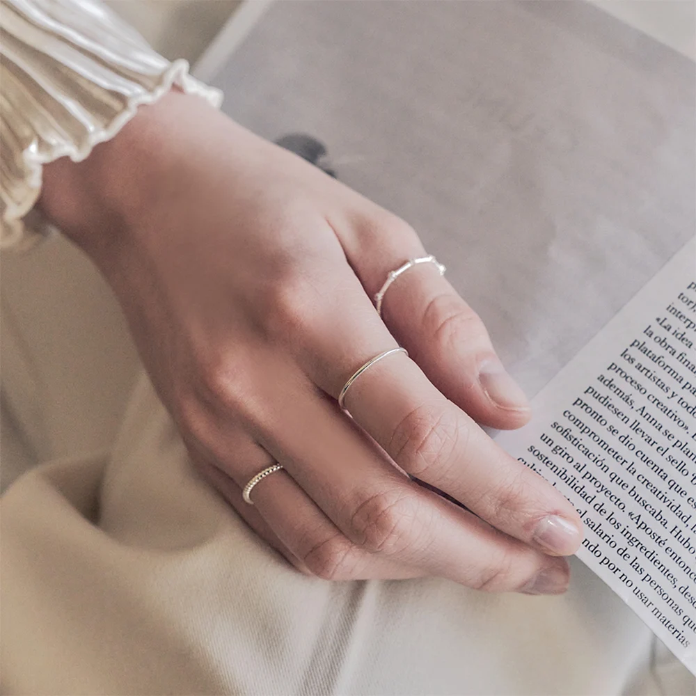 신세계인터넷면세점-앵브록스-ring-[태연 착용] iris ring set