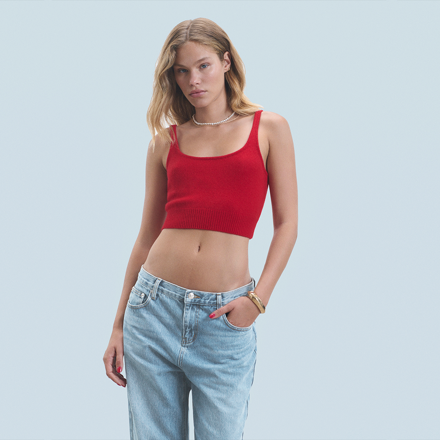 Basic Cashmere Top