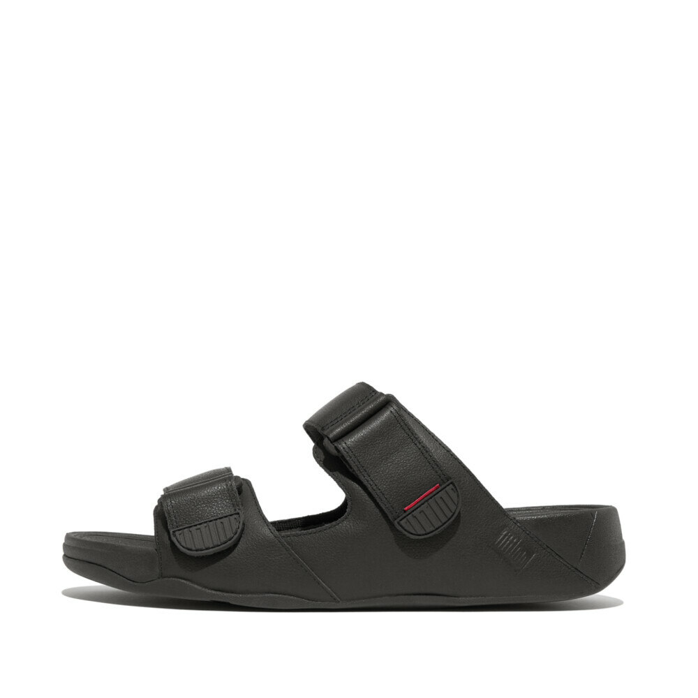 Men GOGH MOC SLIDE IN LEATHER Black
