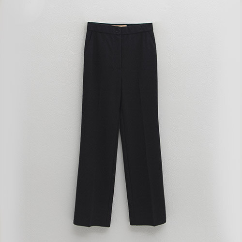 韩际新世界网上免税店-NAIN-服饰-(PT-5416) Stretch Slim Straight Pants Black