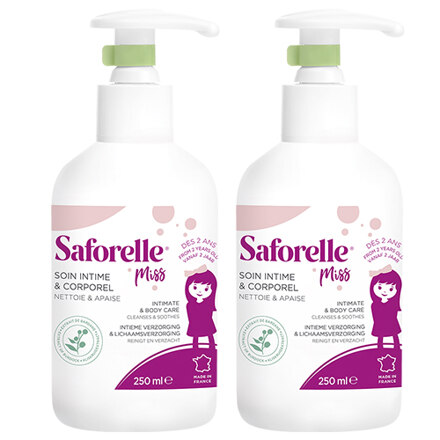 Saforelle Miss Intimate & Body Care 250ml x 2 私密及身体护理套装