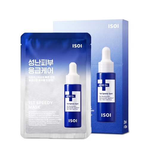 아크니 닥터 1st 스피디 마스크 세트(20ml*10매)