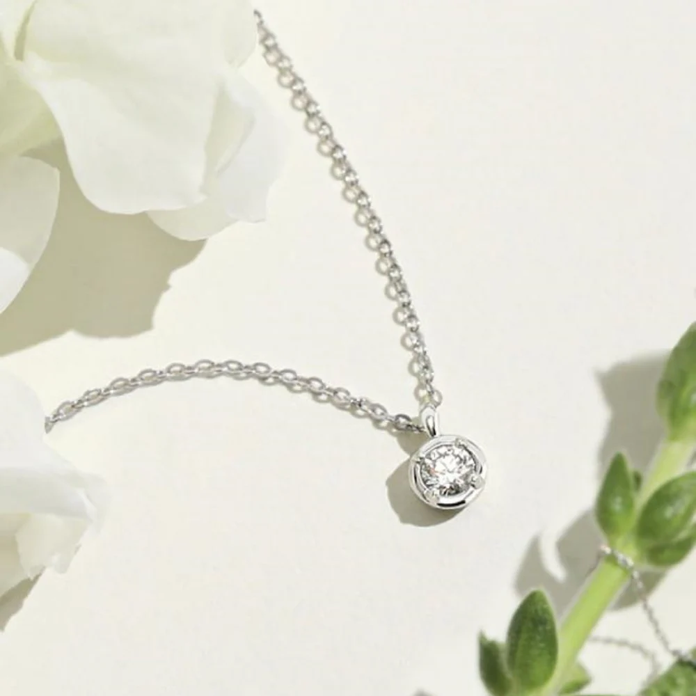 신세계인터넷면세점-제이에스티나-necklace-MARIEBEL 14K 1부 다이아 목걸이 JJMBND3BS781W4420