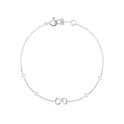 SA24B90F Silver Bracelet