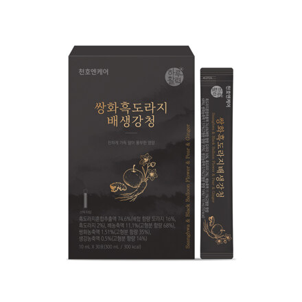 쌍화흑도라지배생강청 (30팩)