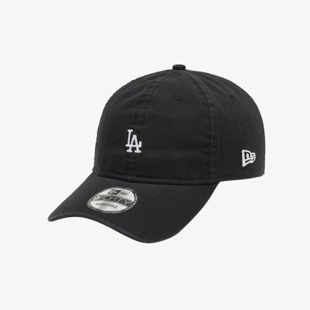 940 MLB Washed Mini Logo LA Dodgers Unstructured Ball Cap Black 棒球帽