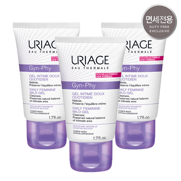 신세계인터넷면세점-유리아쥬-Waxing-Deodorant-HygieneProducts-진피 데일리 페미닌 마일드 젤 50ml 트리오