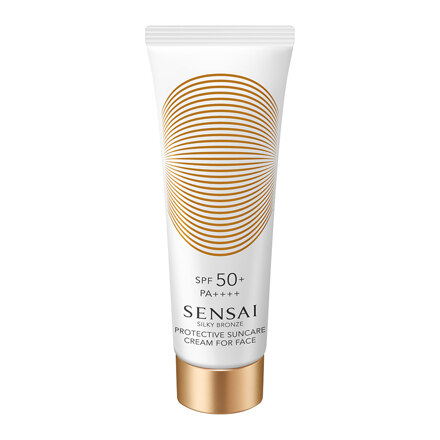 SILKY BRONZE PROTECTIVE SUNCARE CREAM FOR FACE SPF50+ 50ml