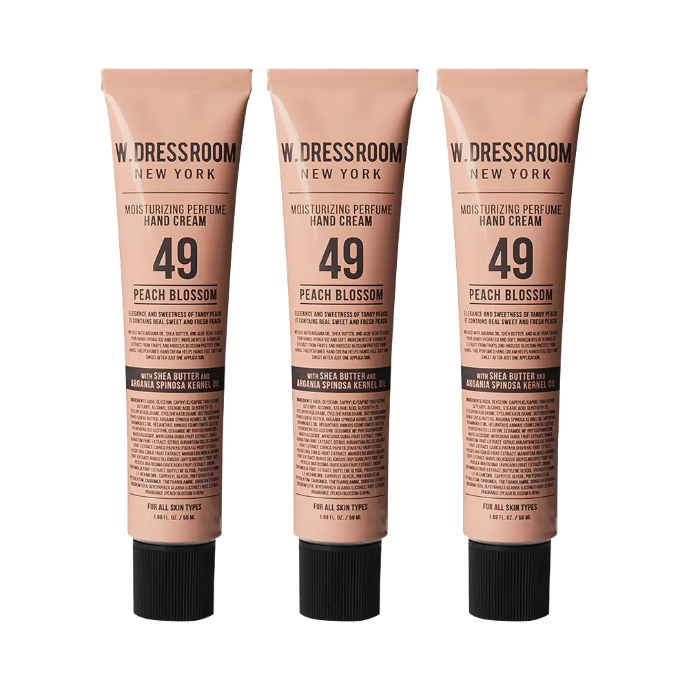 신세계인터넷면세점-더블유드레스룸-Handcare-핸드크림 #49 피치블러썸 50ml 3set