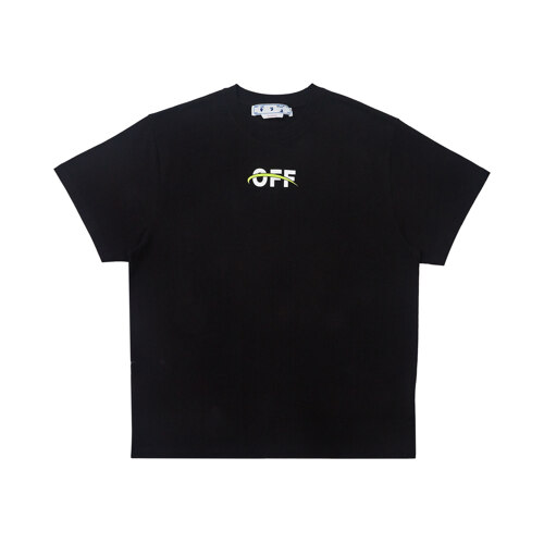 INDUSTRIAL OVER S/S TEE BLACK WHITE