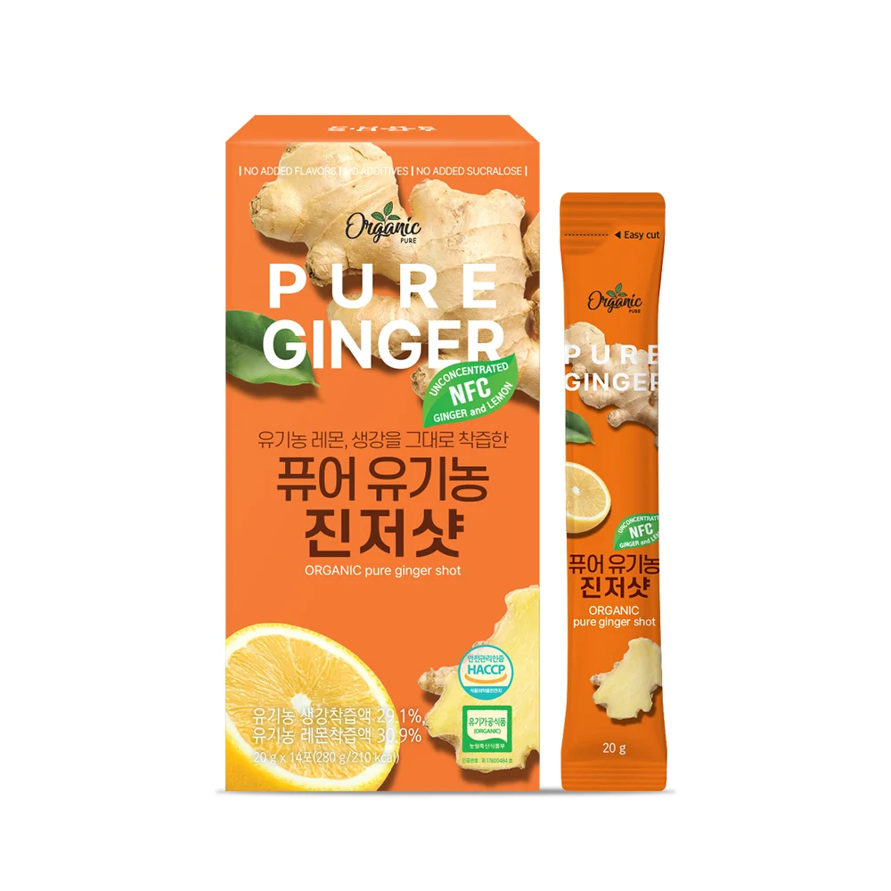 신세계인터넷면세점-천호엔케어-퓨어 유기농 진저샷 (14포)