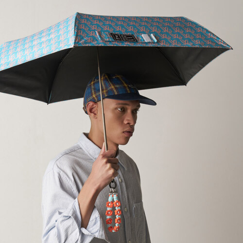 Green Label UV Protection Compact Monogram Umbrella & Parasol Anov Sky Blue (雨伞)
