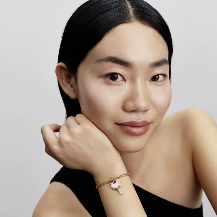 신세계인터넷면세점-판도라-bracelet-오팔러센트 핑크 러브 키 라지 댕글 참