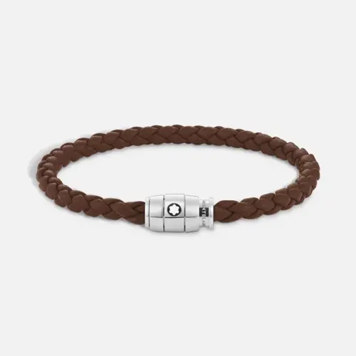 신세계인터넷면세점-몽블랑-bracelet-136000 스몰 소프트 레더 포브 브라운 브레이슬릿