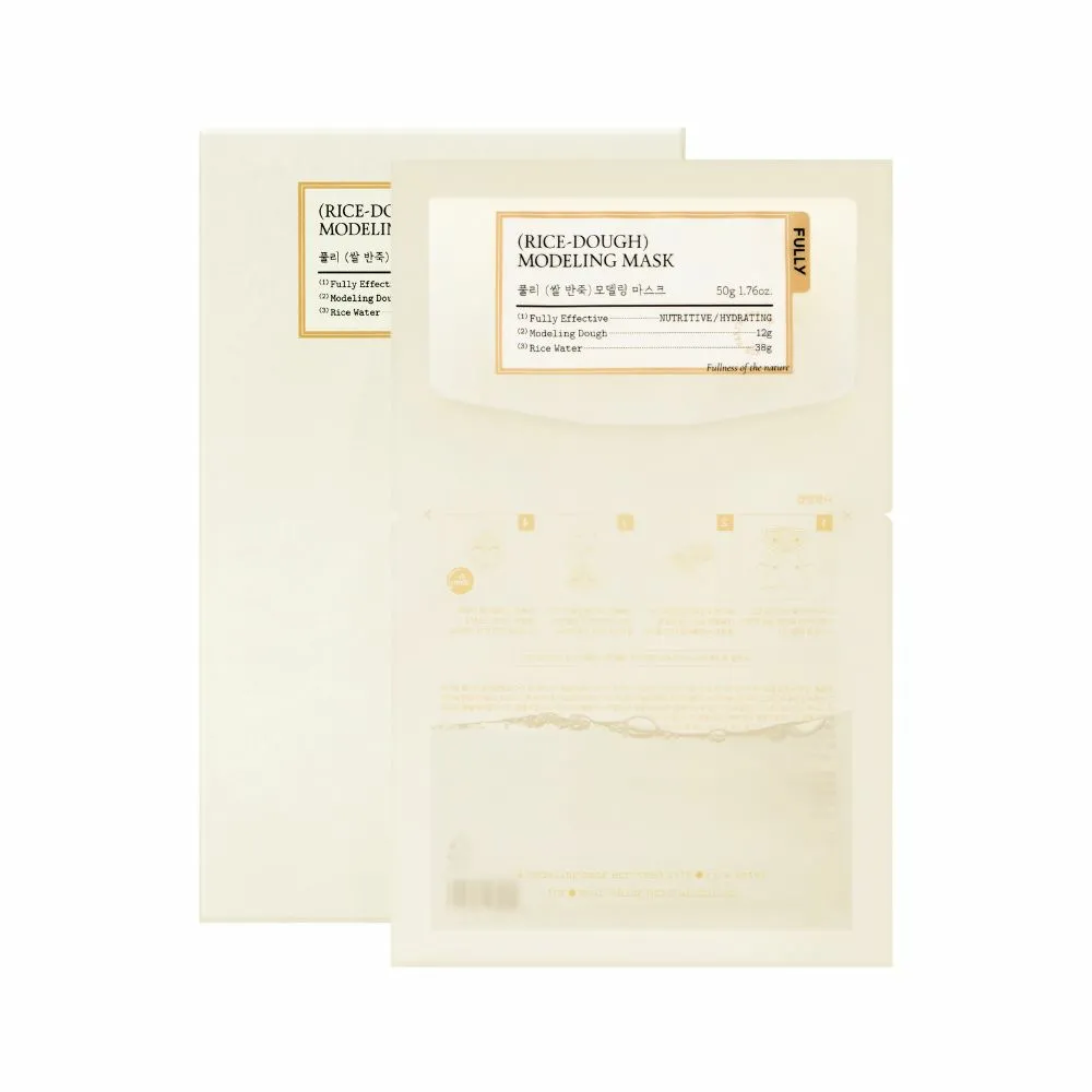 신세계인터넷면세점-풀리-FaceMasksTreatments-쌀 반죽 모델링 마스크 4매입
