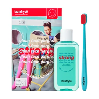 Clean Face Gargle Strong Gel To Foam Cleanser Special Set
