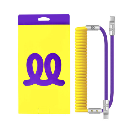 DECOAR Mellow Rolling Cable 240W / 480Mbps Yellow 数据线