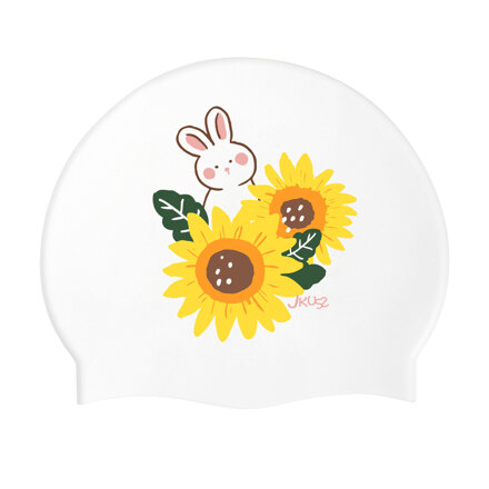 Bunny Flower 硅胶泳帽
