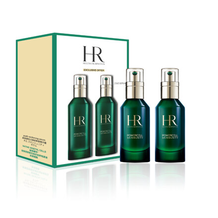 赫莲娜绿宝瓶悦活强韧青春精华露套装 100ml + 100ml