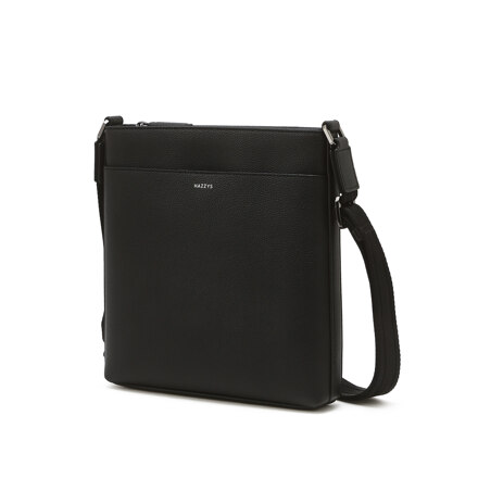 HJBA6F892BK KEVIN BLACK 撞色LOGO斜挎包