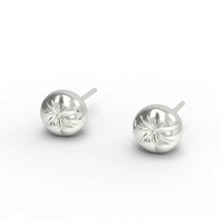 tomato earrings