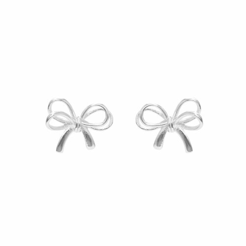 double ribbon earring