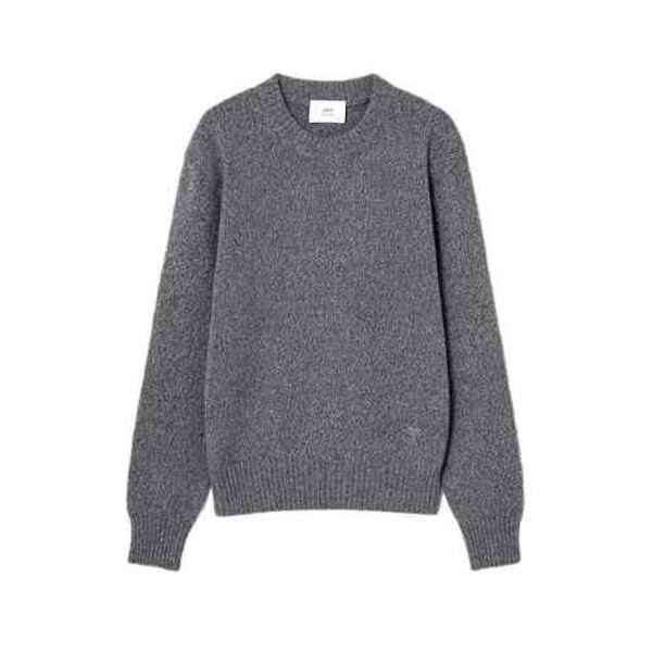 韩际新世界网上免税店-AMI-服饰-(UNISEX) CREWNECK ADC SWEATER (HEATHER GREY)