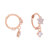 신세계인터넷면세점-헤스티아-earring-스윗 플라워 원터치 실버 귀걸이