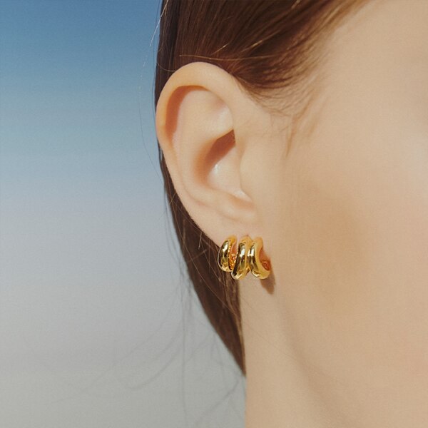 신세계인터넷면세점-헤이-earring-[수지, 태연 착용]lilies earring : Gold