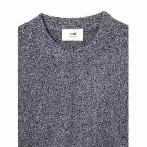 韩际新世界网上免税店-AMI-服饰-(UNISEX) CREWNECK ADC SWEATER (HEATHER GREY)