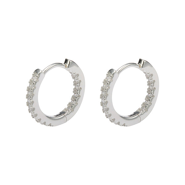 신세계인터넷면세점-힙볼-earring-[silver 925] Inside Stone Earring