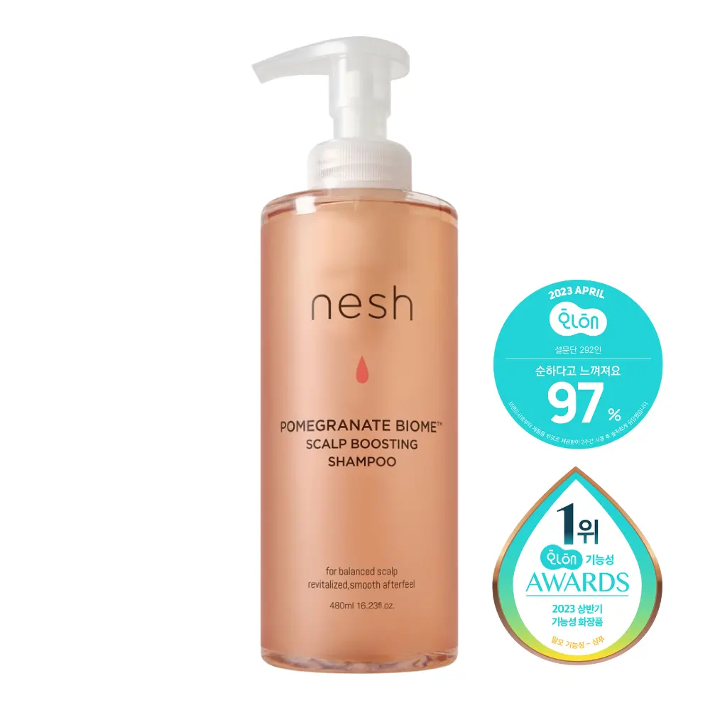 신세계인터넷면세점-네쉬-Hair_care-석류 바이옴 스칼프 부스팅 샴푸 480ml
