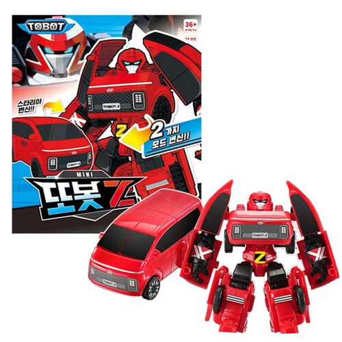 MINI TOBOT-Z 2 TYPES(ROBOT+CAR) TRANSFORMATION 玩具