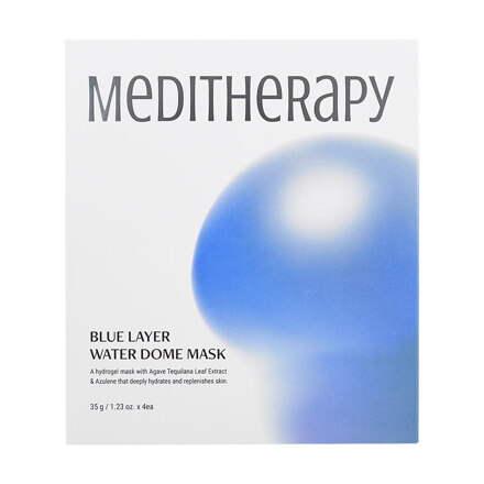 BLUE LAYER WATER DOME MASK 4片