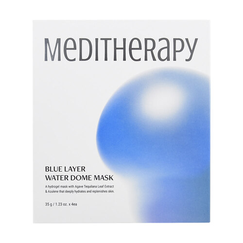 BLUE LAYER WATER DOME MASK 4片