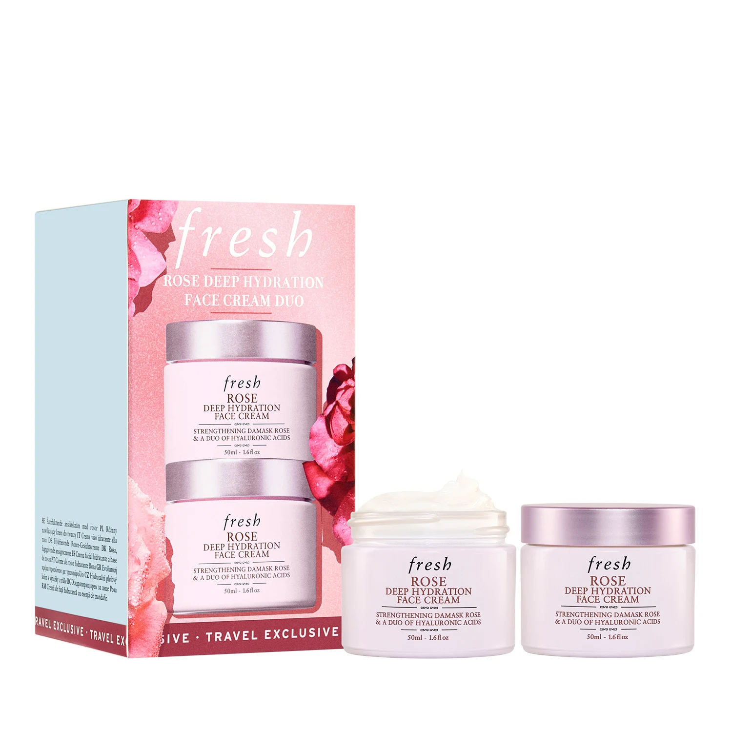 신세계인터넷면세점-프레쉬-FacialCare-로즈 딥 하이드레이션 페이스 크림 듀오