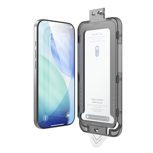 Elago iPhone 17 Pro One-Touch Full Cover Tempered Glass Screen Protector 1P | 屏幕保护膜