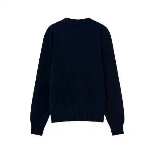 韩际新世界网上免税店-AMI-服饰-(UNISEX) CREWNECK ADC SWEATER HKS127.005 (NIGHT BLUE)