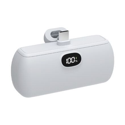 일체형 LCD잔량표시 PD20W 고속충전 5000mAh 보조배터리 C type