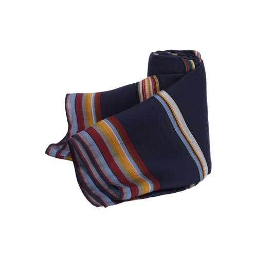 MEN SCARF SIG STRIPE WOVN