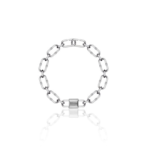 MON COEUR BRACELET SILVER WHITE S 手链