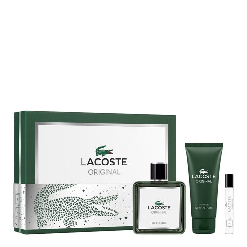 LACOSTE ORIGINAL EDP 100ML + 7.5ML + SG 100ML 香水套装
