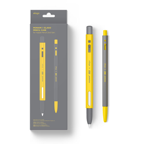 韩际新世界网上免税店-ELAGO-SMARTDEVICEACC-Monami 153 MIX Apple Pencil 2nd Generation Silicon Case + Ball Pen Set